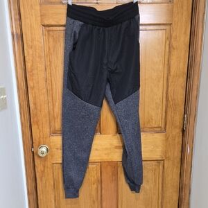 Cougar Sport Black and Gray Fleece Pants